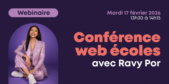 Conférence web écoles avec Ravy Por